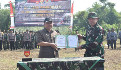 Upacara, TMMD Sengkuyung Tahap II Kodim 0716/Demak Resmi dibuka